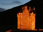 Forter Castle at night Forter Castle at night